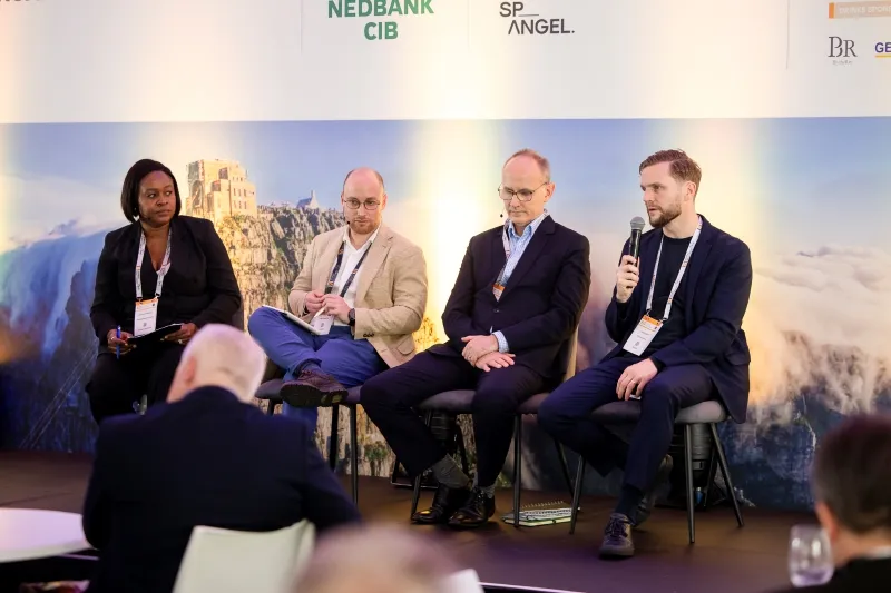 Mining industry experts participating in a panel discussion at 121 Cape Town