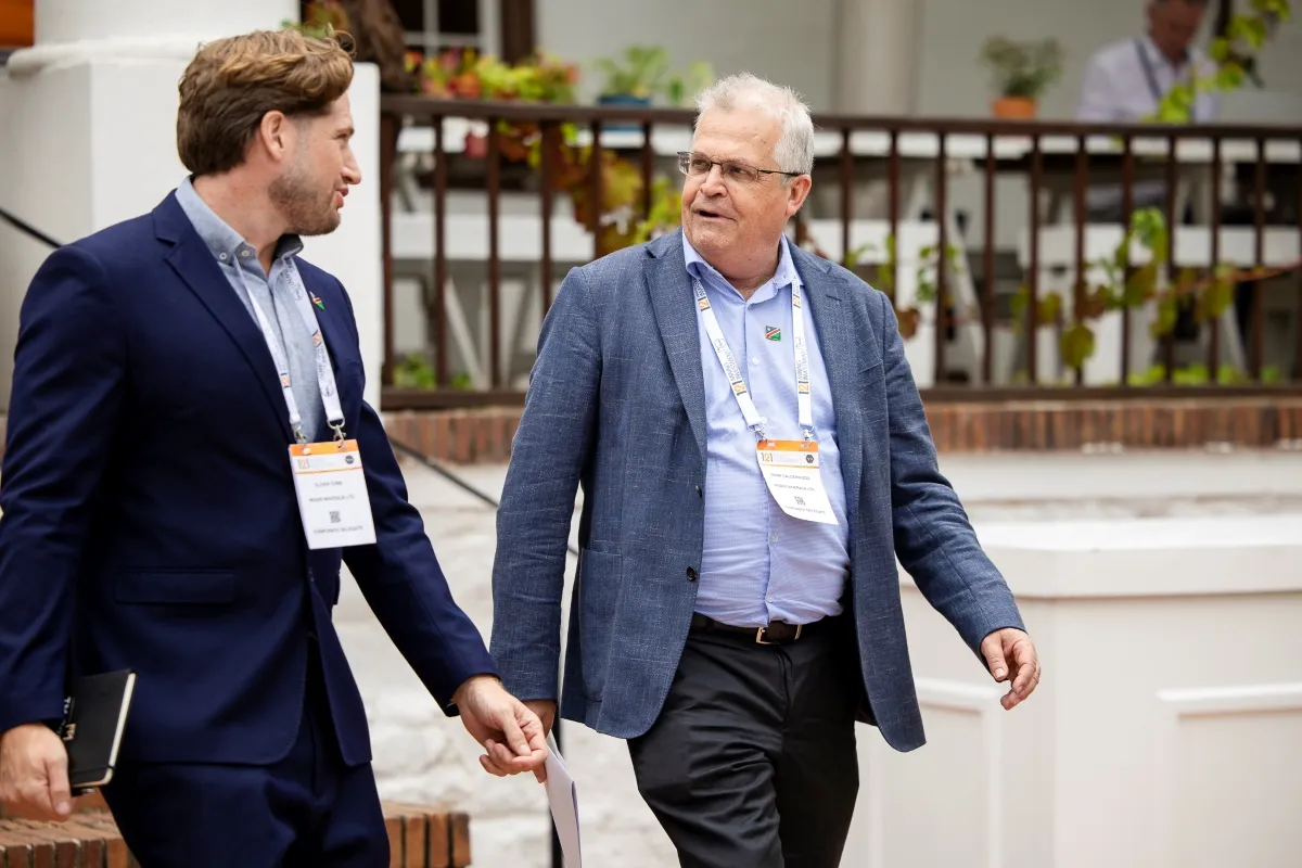 Mining industry professionals networking at 121 Mining Investment Cape Town